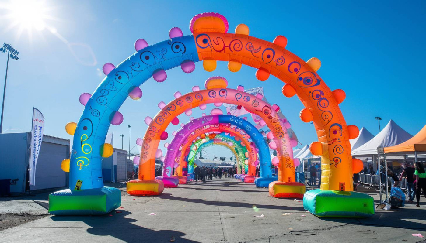 Comment les arches gonflables personnalisées boostent l'impact des événements